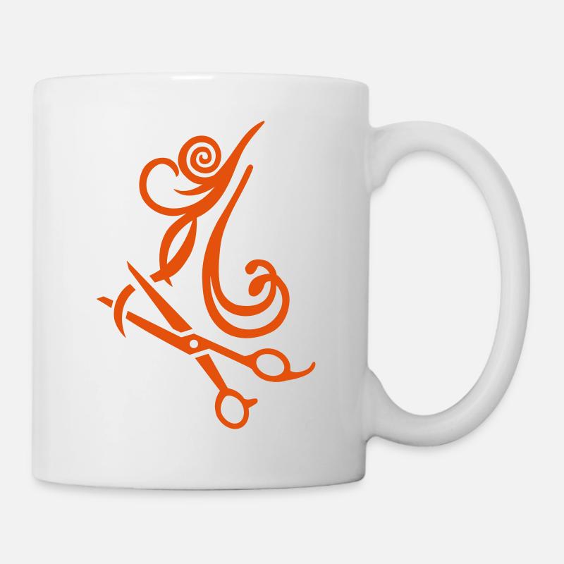 Friseur - Tasse - Weiß
