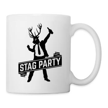 Stag Party / Bachelor Party (2C) - Mug - white - Right