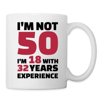 50 Birthday - Mug - white - Right