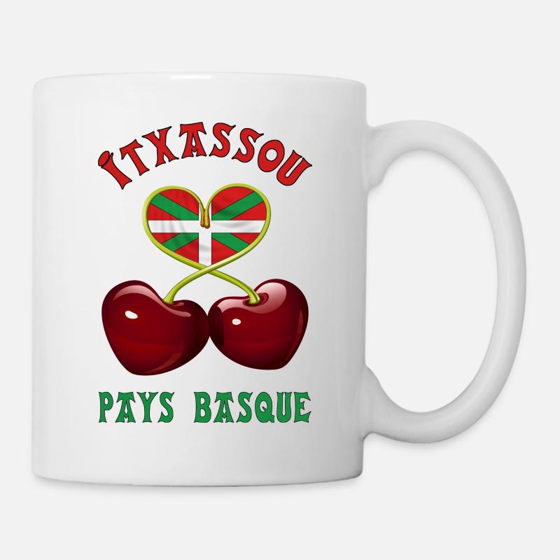 itxassou pays basque 03 - Mug blanc - blanc