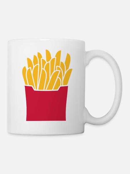 Fries - Mug - white