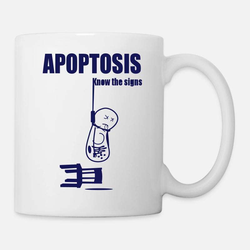Apoptosis - Tasse - Weiß