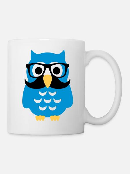 Owl - Mug - white