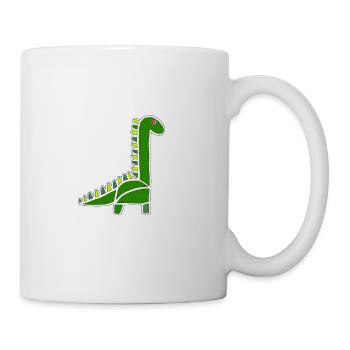 Dino - Tasse - Weiß - Rechts