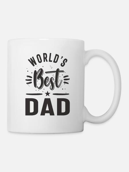 Bester Vater der Welt - Tasse - Weiß