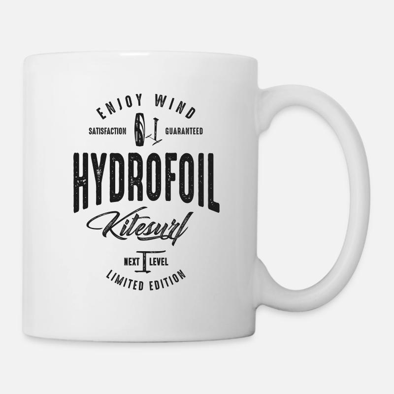 Hydrofoil Kitesurf - Mug - white