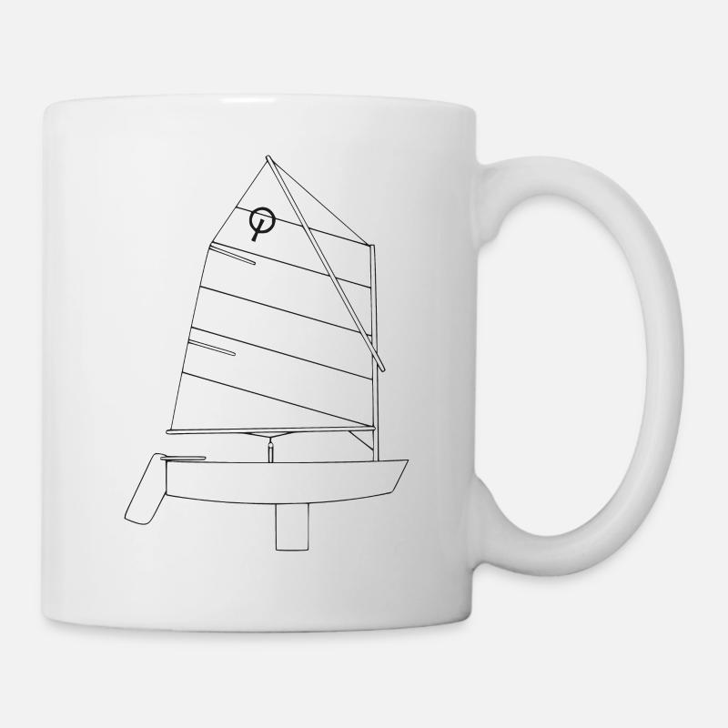 Optimist - Tasse - Weiß