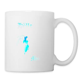 Hölle Teufel Satan Dämon gefallener Engel. - Tasse - Weiß - Rechts