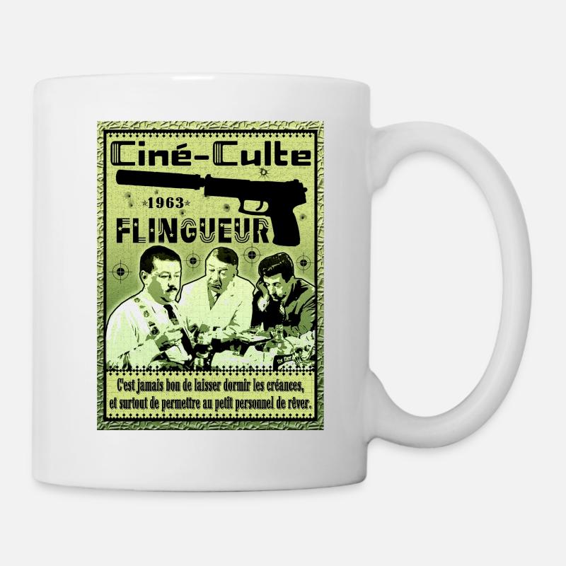 c'est jamais bon de laisser dormir les créances - Mug blanc - blanc