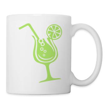 glass cocktail alcohol 8 - Mug - white - Right