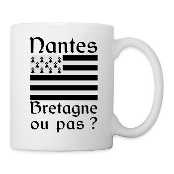 Nantes Bretagne ? - Mug blanc - blanc - Droite