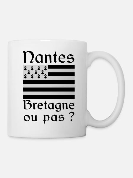 Nantes Bretagne ? - Mug blanc - blanc