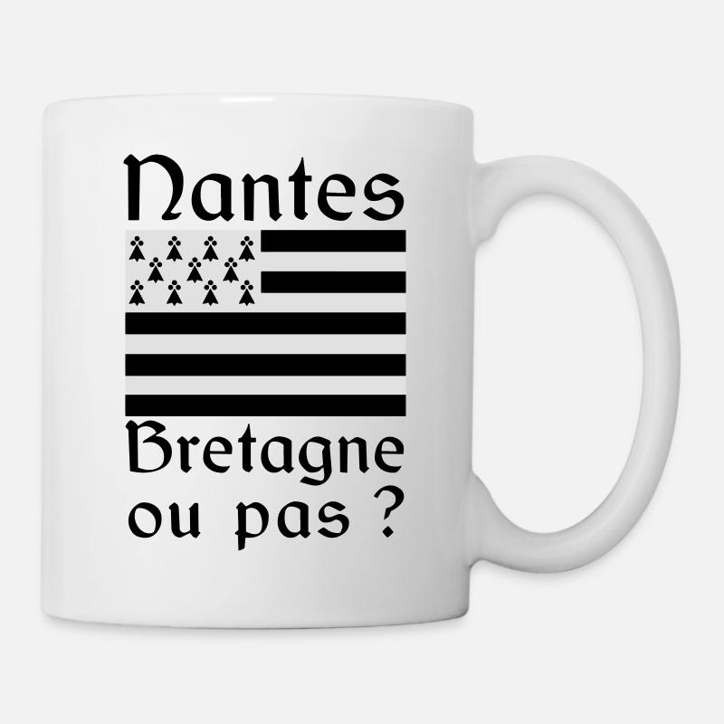 Nantes Bretagne ? - Mug blanc - blanc