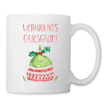 Christmas curmudgeon - Mug - white - Right