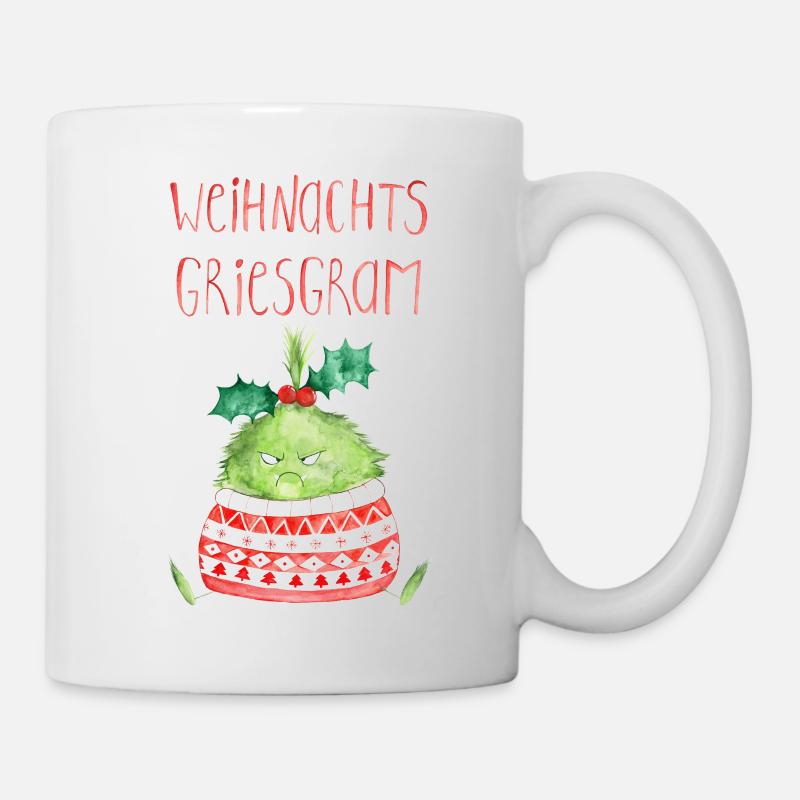 Christmas curmudgeon - Mug - white
