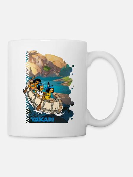 Yakari Bootstour - Tasse - Weiß