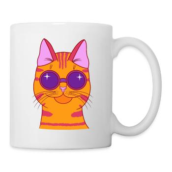 Cat Summer Orange - Mug - white - Right