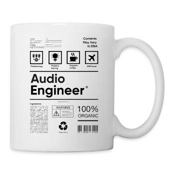 Toningenieur - Tasse - Weiß - Rechts