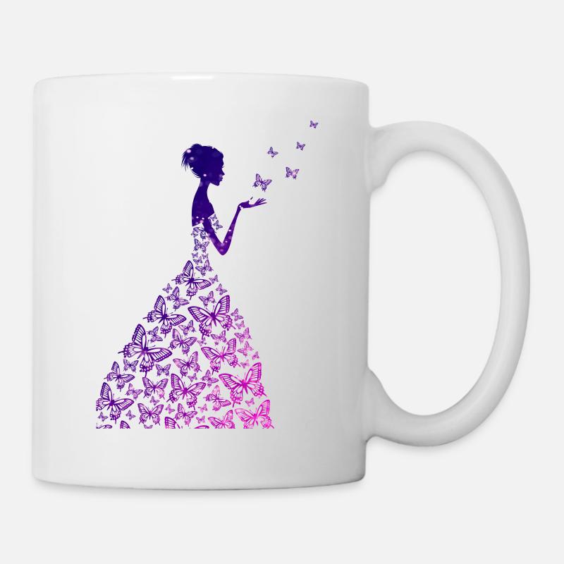 La princesse de Schmetterlin - Mug blanc - blanc