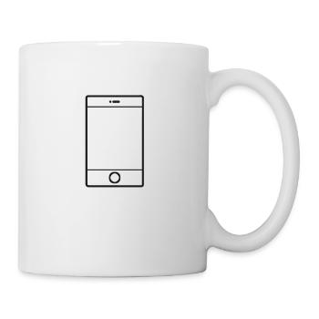 Mobile Phone Smartphone Screen Screen Icon Mobile - Mug - white - Right