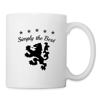 Einfach das Beste - Design 1 - Tasse - Weiß - Rechts