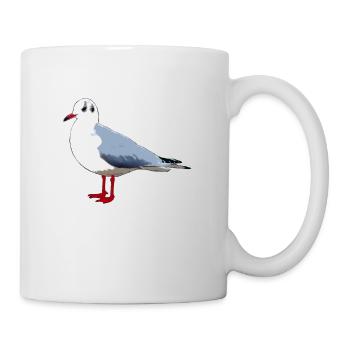 Möwe - Tasse - Weiß - Rechts