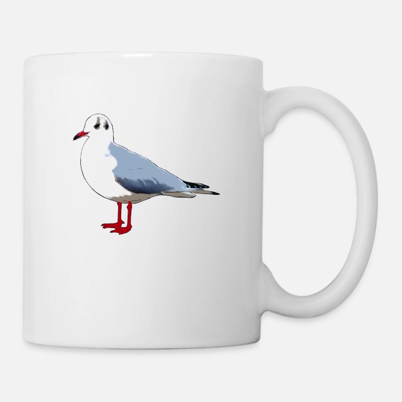 Möwe - Tasse - Weiß