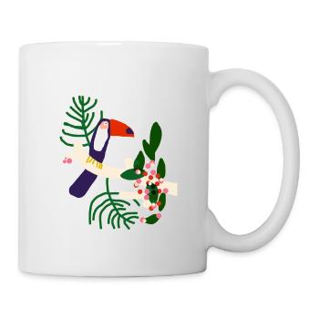 Toucan Tropical - Mug blanc - blanc - Droite