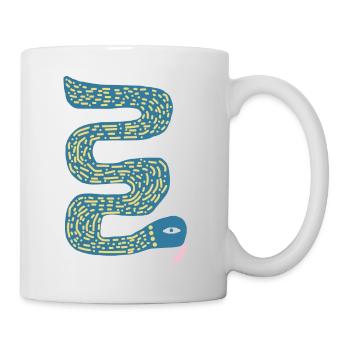 snake - Mug blanc - blanc - Droite