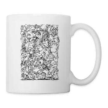 FRTZN alphabet BLOCK - Mug - white - Right