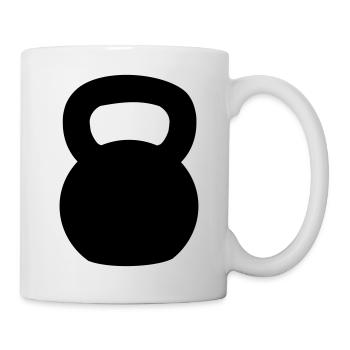 Kettlebell - Mug - white - Right