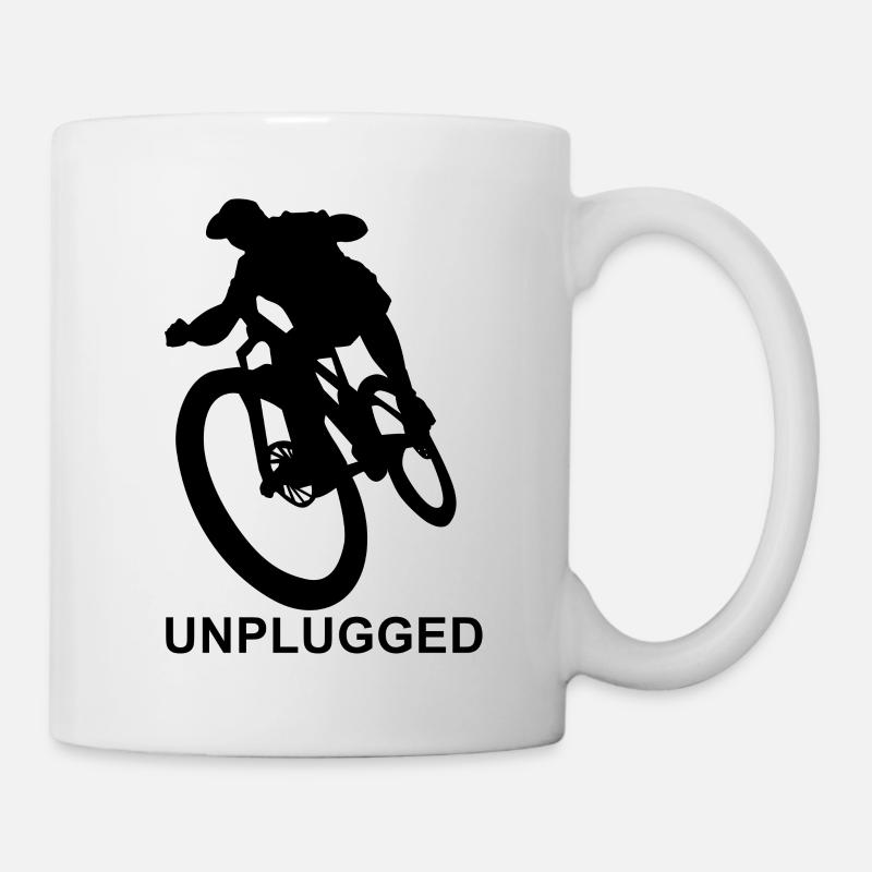 Unplugged - Tasse - Weiß