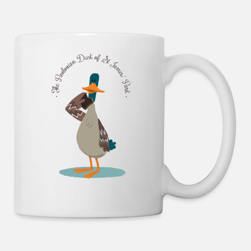 Canard de Saint James Park - Mug blanc - blanc