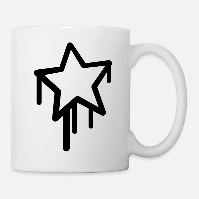étoile - Mug blanc - blanc