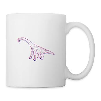 Diplodocus 3D - Mug - white - Right