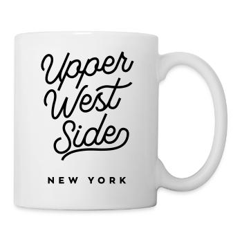 Upper West Side - New York - Tasse - Weiß - Rechts