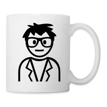 Nerd - Tasse - Weiß - Rechts
