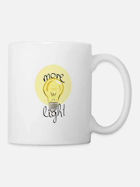 More Light - Tasse - Weiß