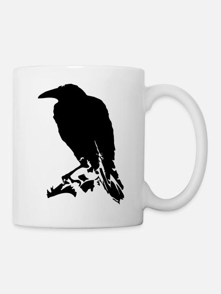 Raven / Raven (1c) - Mug - white