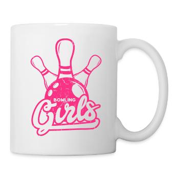 Bowling Girls - Tasse - Weiß - Rechts
