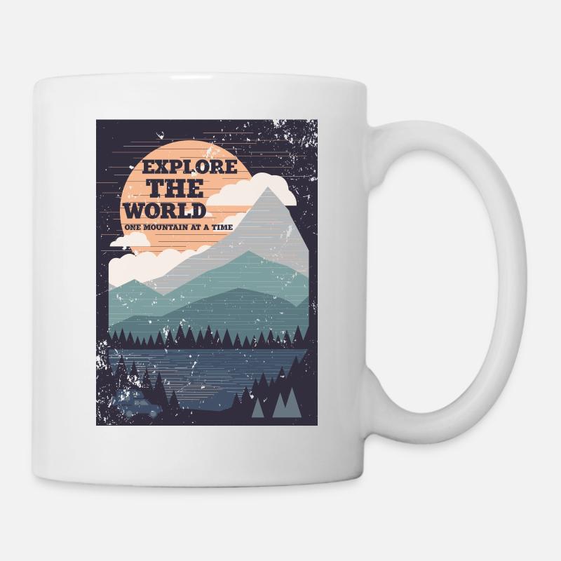 One step at a time - Mug - white