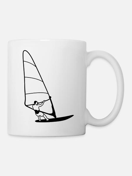 windsurfer - Mug - white