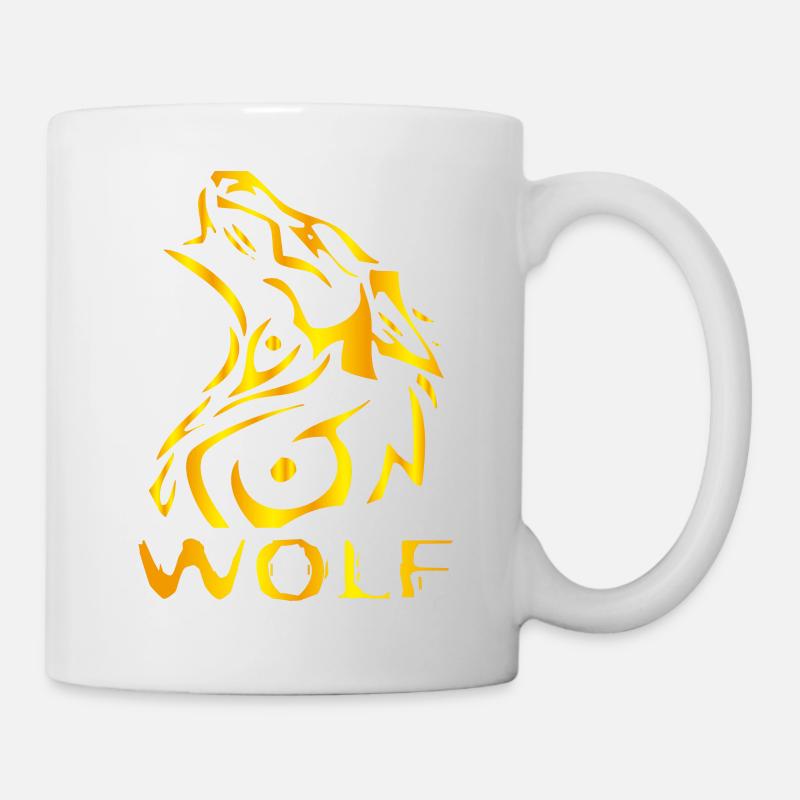 LOUP - LOUP - Mug blanc - blanc
