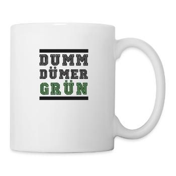 Green Politics Stupid Demo State Revolution Patriot - Mug - white - Right