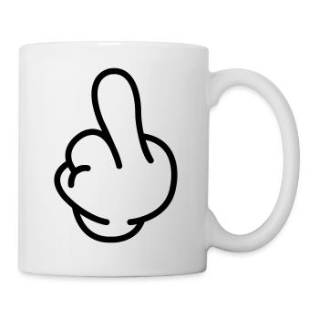 fuck_you_comic_01 - Tasse - Weiß - Rechts