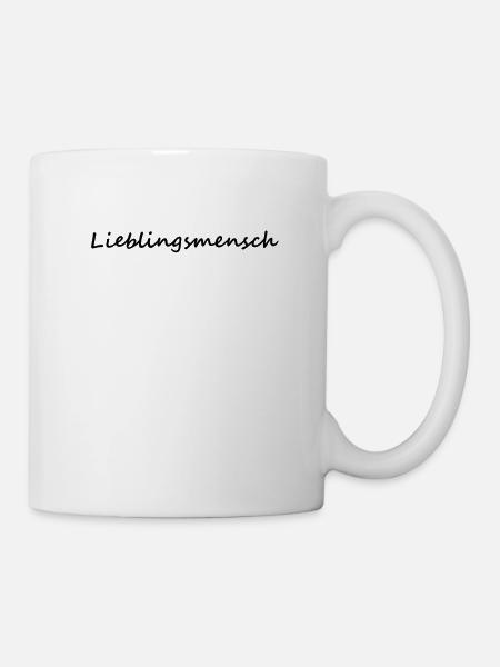 Lieblingsmensch - Tasse - Weiß