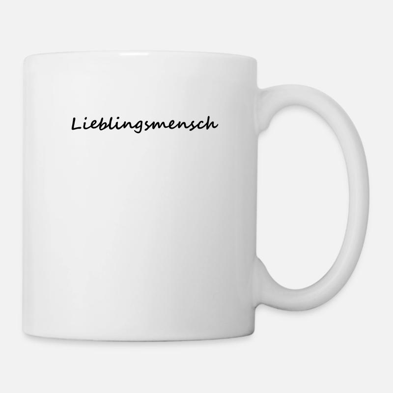 Lieblingsmensch - Tasse - Weiß