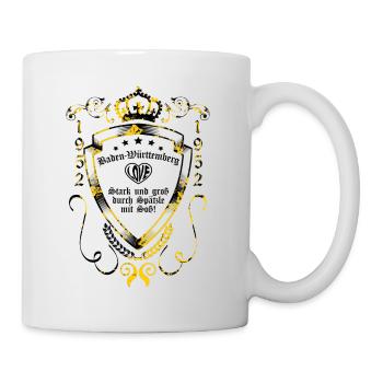 Baden-Württemberg - Tasse - Weiß - Rechts