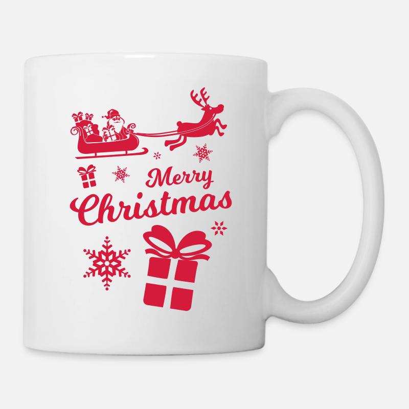 merry_christmas_3 - Mug blanc - blanc