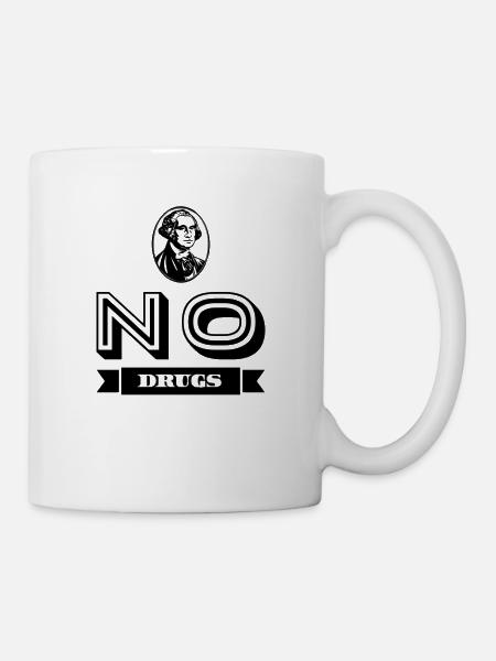No Drugs - Tasse - Weiß